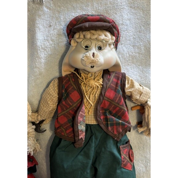 Vintage 1996 House of Lloyd Bunny Couple – Grandpa Lloyd & Grandma TL Toys MINT - Picture 7 of 16